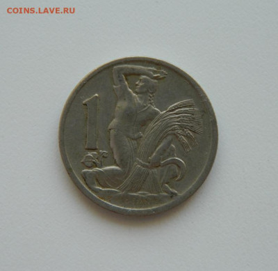 Чехословакия 1 крона 1922 г. до 17.09.20 - DSCN1287.JPG