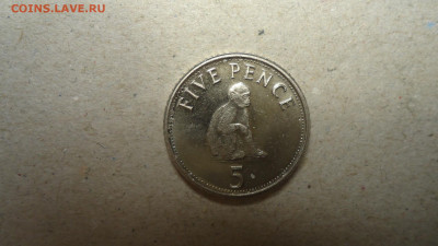 ГИБРАЛАР 5 ПЕНСОВ 2005 UNC - DSC09944.JPG