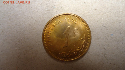 РОДЕЗИЯ 1 ЦЕНТ 1974 UNC - DSC09952.JPG