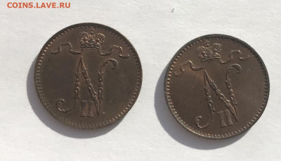 Финские пенни 1866, 1867, 1874, 1895 и др. - 4ABAC6B0-EA17-4144-8EB3-1AA727BC88A2