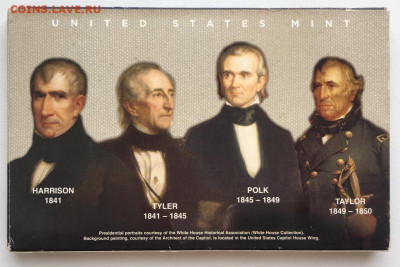 Набор США 1$ 2009 Президенты ПРУФ Proof коробка сертификат - DPTlgWPVpNk