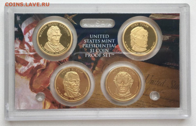 Набор США 1$ 2009 Президенты ПРУФ Proof коробка сертификат - KIFsNgwmAgU