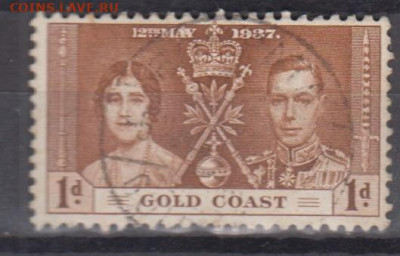Колонии Гана 1937 1м до 21 09 - 25