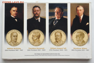 Набор США 1$ 2013 Президенты ПРУФ Proof коробка сертификат - W3L2mEKurR8