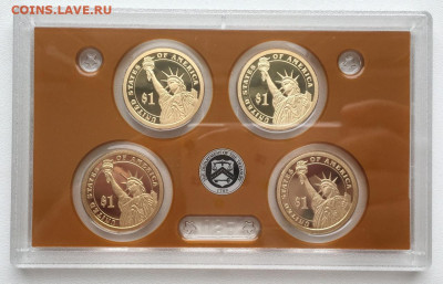 Набор США 1$ 2013 Президенты ПРУФ Proof коробка сертификат - er4pJQnxvUQ