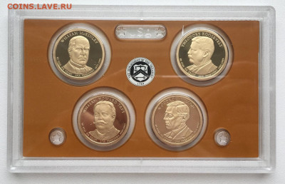 Набор США 1$ 2013 Президенты ПРУФ Proof коробка сертификат - xPtUW03Y4hA