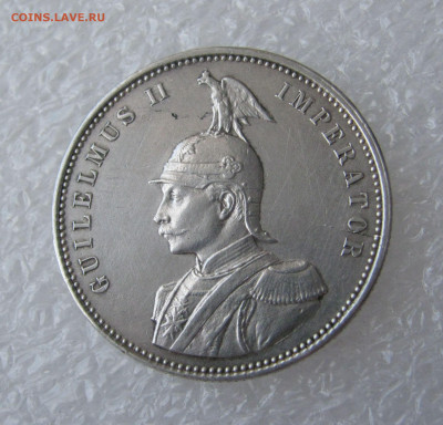 Германская Восточная Африка. Вильгельм II. 1 РУПИЯ 1910 г. - 1руп1910 (2).JPG