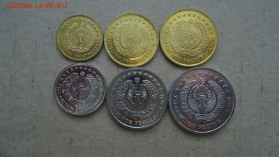 УЗБЕКИСТАН 1, 3, 5, 10, 20, 50 ТИЙИН 1994 UNC - DSC07822.JPG