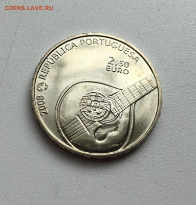 2,5 евро Португалия 2008 Фаду Португальская музыка Танцеваль - 2_5_evro_portugalija_2008_fadu_portugalskaja_muzyka_tancevalnyj_zhanr