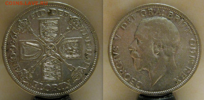 Великобритания 2 шиллинга 1936 до 22-15 21.09.2020 - Брит 1 флорин 1936