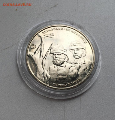 2,5 евро Португалия 2011 Европейские исследователи - 2_5_evro_portugalija_2011_evropejskie_issledovateli_ermenezhildu_kapellu_i_roberto_ivens