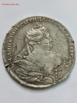 Рубль 1737 года (портрет работы Гедлингера)#197 (R), - 20200917_200046