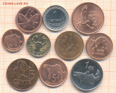 10 монет разных, до 24.09.2020 г. 22.00 по Москве - 10 монет