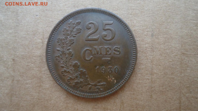 ЛЮКСЕМБУРГ 25 САНТИМОВ 1930 - DSC08892.JPG
