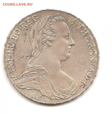 Австрия.Мария Тереза 1780Х             25.09 - 111 007