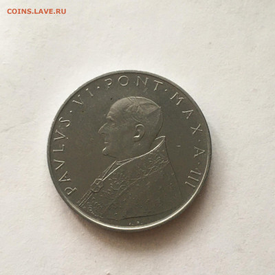 Ватикан 1965 год 100 лир - image-05-09-20-08-18-1