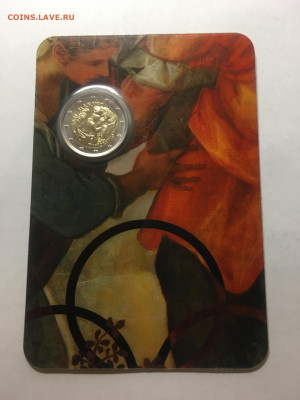 Сан-Марино 2018г 2 Евро "Тинторетто" блистер - image-28-08-20-08-12-1