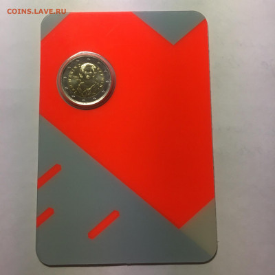 Сан-Марино 2019г 2 Евро "Бернини" блистер - image-28-08-20-07-41-1