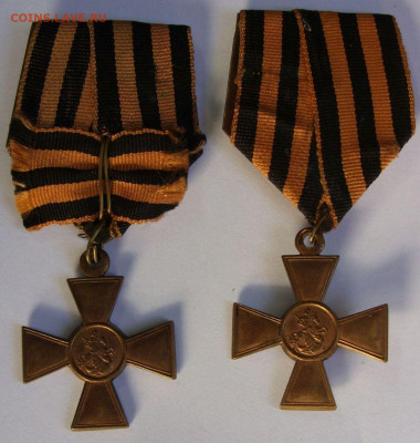 Награды царизм: Георгиевские кресты, полковой знак, Р-ЯВ ... - SDC19822