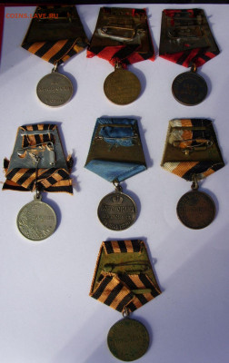 Награды царизм: Георгиевские кресты, полковой знак, Р-ЯВ ... - SDC19845