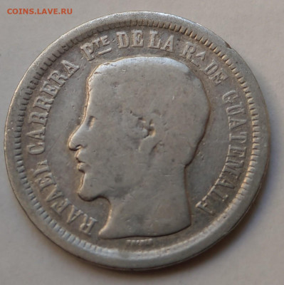 Гватемала 2 реала 1865  до 22-00 22.09 - IMAG8588_2
