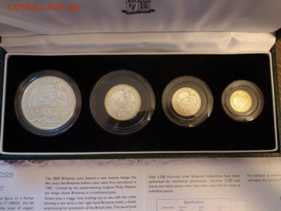 АНГЛИЯ - набор БРИТАННИЯ 2005 г. до 25.09, 22.00 - Британния набор коробка_2