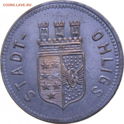 Охлигс 50 пфенниг 1920 год. - Охлигс 50 пфенниг 1920-2