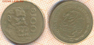 Мексика 100 песо 1987 г., до 25.09.2020 г. 22.00 по Москве - Мексика 100 песо 1987 1716