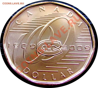 C92 1$ Канада 2009 Монреаль Канадиенс UNC до 23.09 в 22°° - C92 1S Montreal Can 2009_2