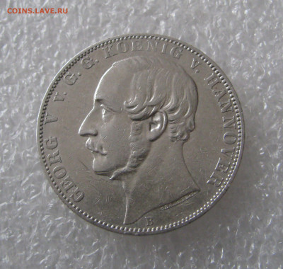 Королевство Ганновер. Георг V. 1 ТАЛЕР 1863 года. - Ганновер1863.JPG