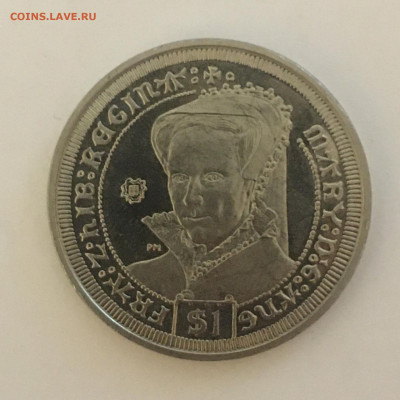 Виргинские острова 2008г 1$ "Мария I" - image-20-09-20-07-06-1