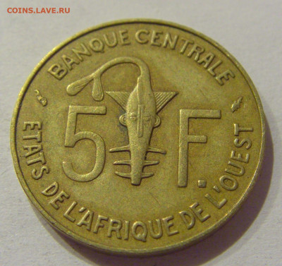 5 франков 1977 Западная Африка №1н 26.09.2020 22:00 МСК - CIMG5319.JPG