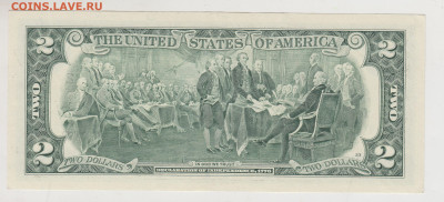 2 доллара 2003 г. США до 27.09.20 г. в 23.00 - 001