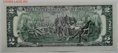 2 $ США 2003 года до 26.09.2020 - 2 s об