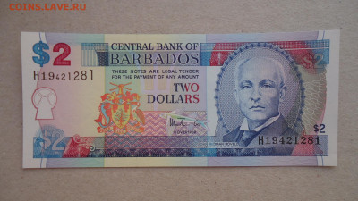 БАРБАДОС 2 ДОЛЛАРА 1998 UNC - DSC00150.JPG