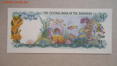БАГАМЫ 1 ДОЛЛАР 1974 UNC - DSC00147.JPG
