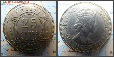 Белиз 25 центов, 2007 - 24