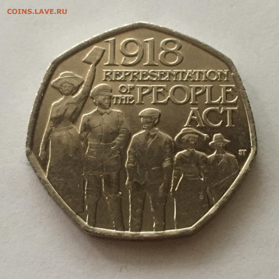 Великобритания 50 пенсов 2018г"Представление Закона о народе - image-08-09-20-05-23-1