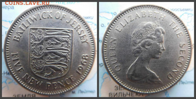 Джерси 5 новых пенсов, 1968 - 15