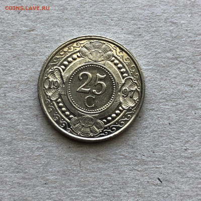 Нидерландские Антильские острова 25 центов, до 24.09. - cnUo1S-E6W4