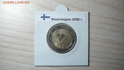 2 евро Финляндия 2008 Декларация прав человека.  29.09. - P1180069.JPG