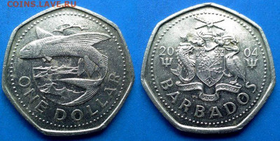 Барбадос - 1 доллар 2004 года (Фауна) до 29.09 - Барбадос 1 доллар, 2004