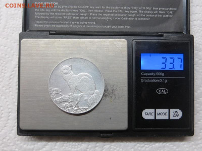 3 рубля 1995 год Соболь серебро. Сколько весит монета? - 010.JPG