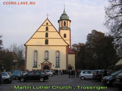 Нотгельды Германии. Обзорная тема. - Martin-Luther-Kirche