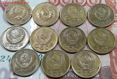 1 копейка 1928-1957г. 11шт.  до 1.10.2020 в 22.00 - dFZxkXq6Dm0