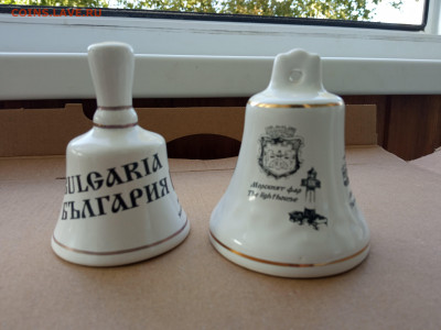 колокольчики  фарфор Болгария 2 штуки - IMG_20200925_163004-min