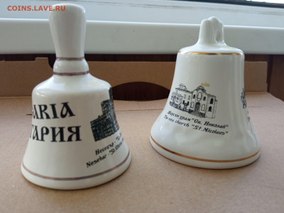 колокольчики  фарфор Болгария 2 штуки - IMG_20200925_162847-min