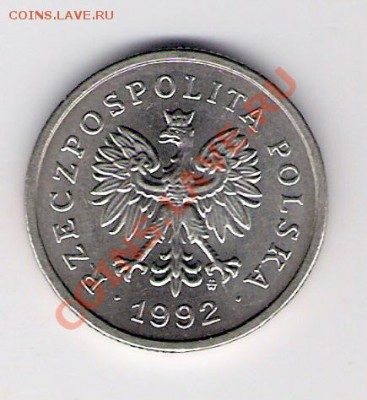 ПОЛЬША 1 злотый 1992, до 23.09.11 22-00мск. - сканирование0078