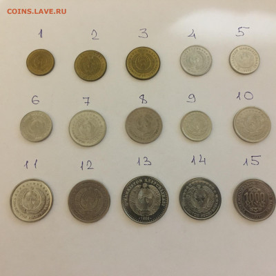 Узбекистан все по 30, 15 монет - image-25-09-20-08-14