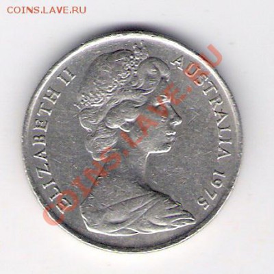 АВСТРАЛИЯ 10 центов 1975, до 23.09.11 22-00мск. - сканирование0110